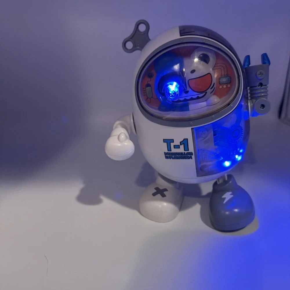 T-1 Interstellar Cat Robot Plays Music And Dances Obstacle Avoidance